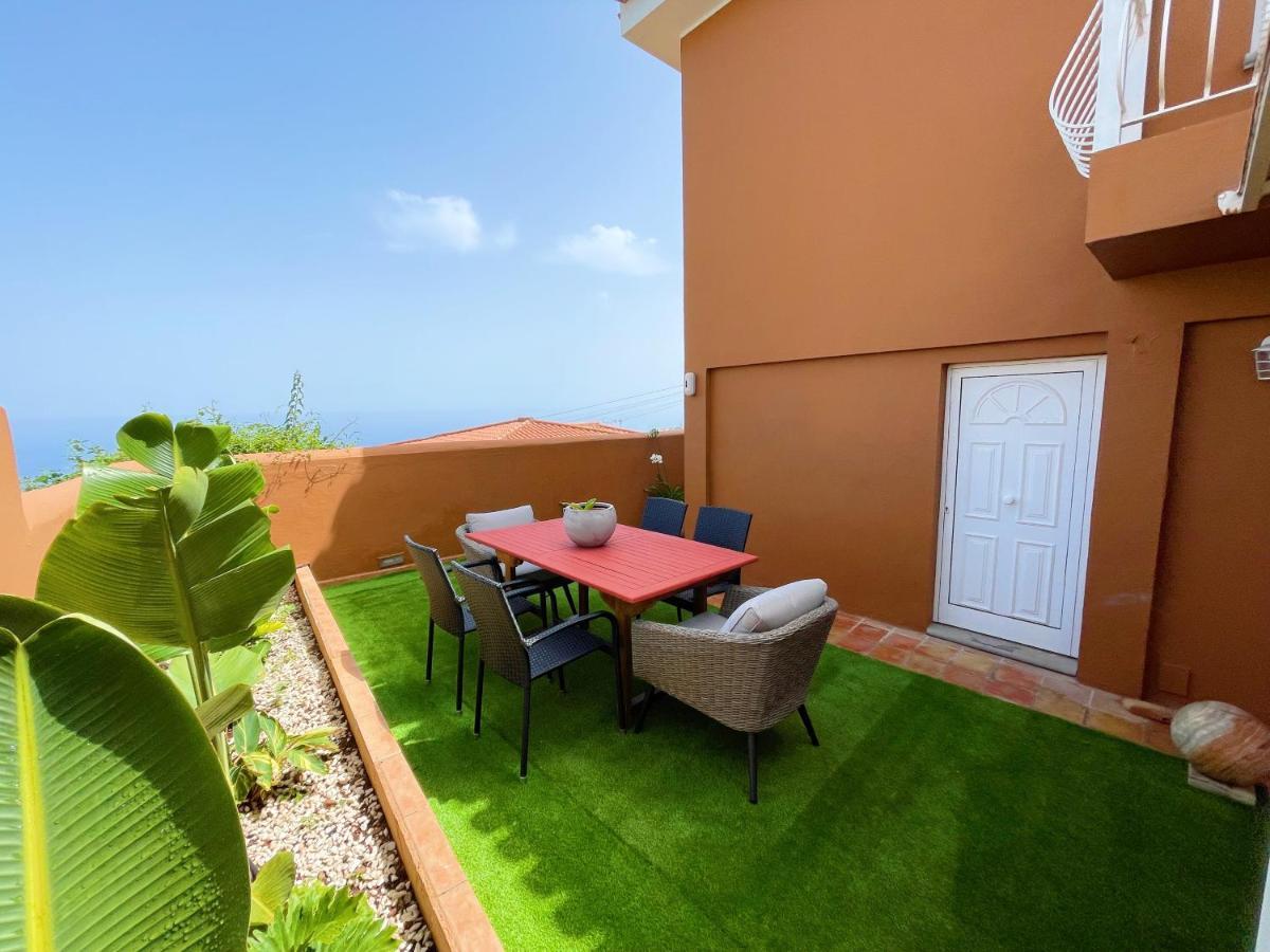 Villa Casa con piscina y jardín con vistas al mar Puerto de la Madera Exterior foto