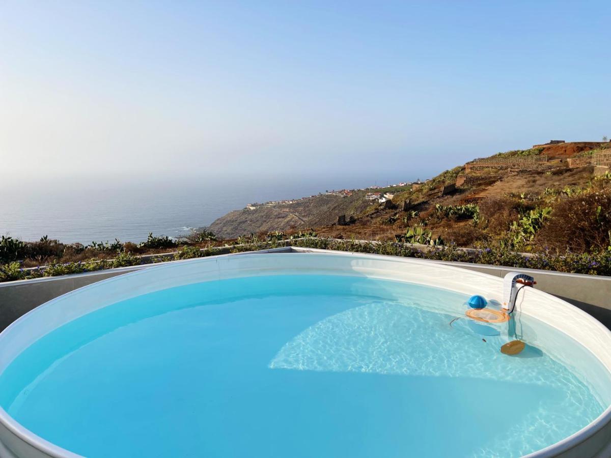 Villa Casa con piscina y jardín con vistas al mar Puerto de la Madera Exterior foto